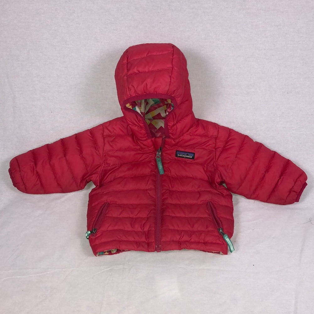 Reversible Toddler Girl Patagonia Puffer Jacket